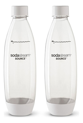 Sodastream Botellas De Carbonatación De 1 Litro, Aptas Par.