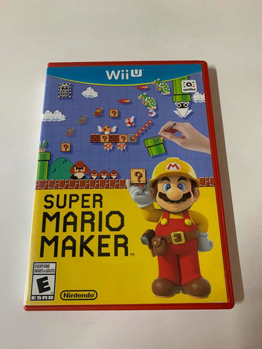 Jogo Nintendo Wii U Super Mario Maker Original Mídia Física
