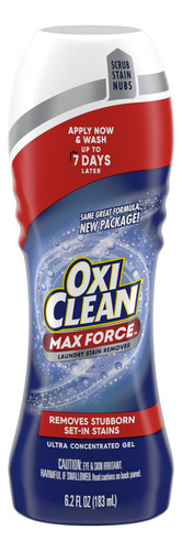 Gel Quitamanchas En Barra Oxiclean Max Force 180 Ml