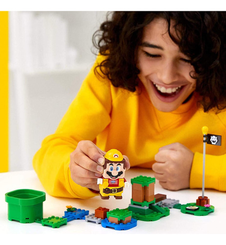 Kit De Construcción Lego Super Mario Builder Mario Power-up