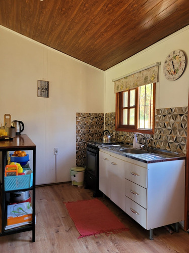 Cabaña Con Piscina Climatizada En Playa Verde (piriapolis)