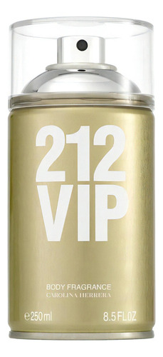 Perfume Feminino 212 Vip De Carolina Herrera Body Spray Volume Da Unidade 250 Ml