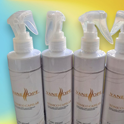 Kit 3 Tonico Capilar 250ml Crecimiento Acelerado Vanellope