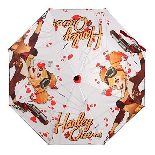 Sombrilla Harley Quinn Bombshell - Colombia Color Blanco