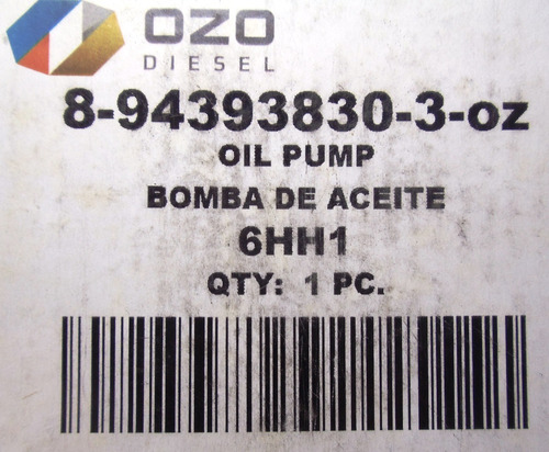 Bomba De Aceite Ref140 Para Motor 6hh1