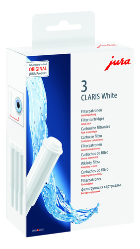 Jura Claris White - Cartucho De Filtro (3 Unidades)