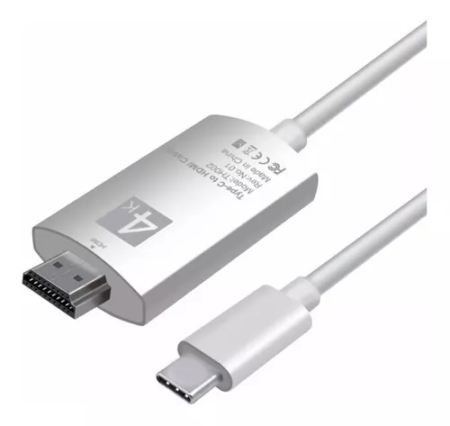 Adaptador De USB Tipo C a HDMI Formato 4k Solo MHL Macbook Pro