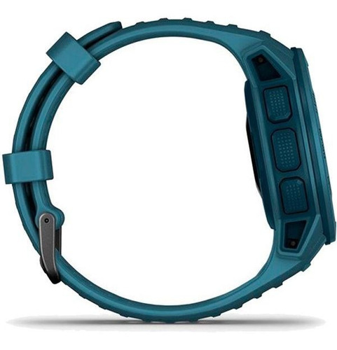 Monitor Cardíaco De Pulso Com Gps Garmin Instinct Azul