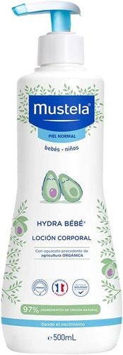 Mustela Crema Corporal Hidratante Para Piel Normal, 500 Ml