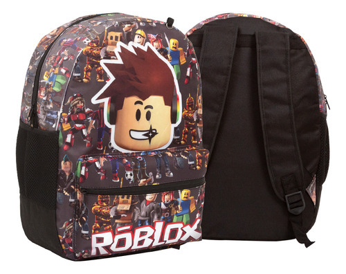 Bolsa Mochila Iantil Roblox Creche Costas Grande