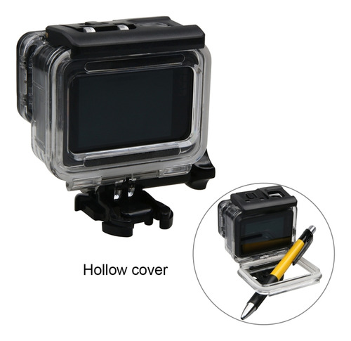 Funda Impermeable Con Tapa Trasera Hueca Para Gopro Hero6 /5