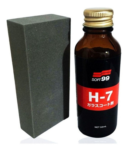Melhor Vitrificador De Pintura Automotiva Glass H7 50ml Cor Preto