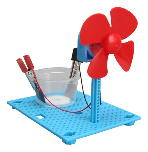 3 Kits De Motor Eléctrico De Hoja De Ventilador De Juguete
