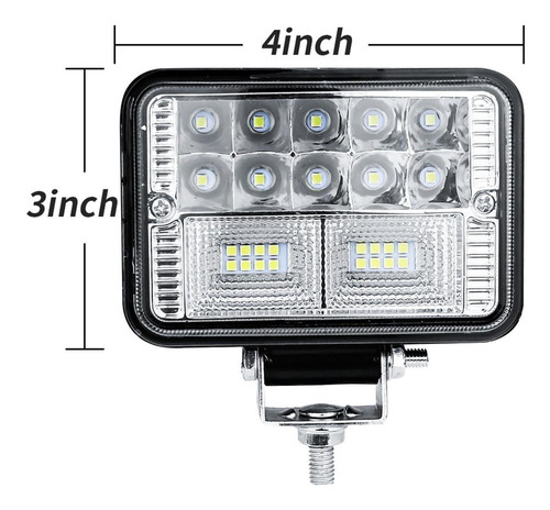 Truck Led 78w 6000k Work Light 6000lm Para Conducir Camiones