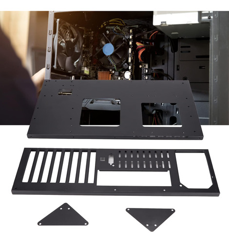 Caja De Computadora De Juego De Bricolaje Zunato, M Atx Atx