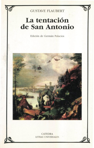 La Tentación De San Antonio (libro Original)