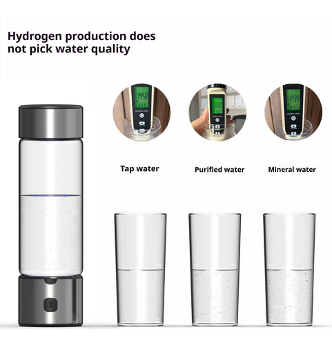 Tecnología De Generador De Agua De Hidrógeno Portátil Recarg
