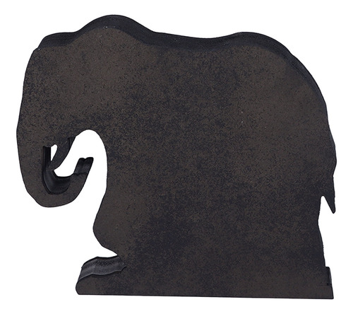 Expositor Wall Rock De Madera Con Diseño De Animal Decorativ