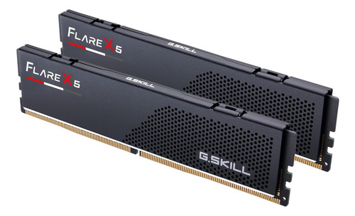 G.skill Flare Serie X5 (amd Expo) 32 Gb (2 X 16 Gb) 288 Pines Sdram Ddr5 6000 Cl36-36-36-96 1.35v Memoria De Computadora De Doble Canal F5-6000j3636f16gx2-fx5 (negro Mate)