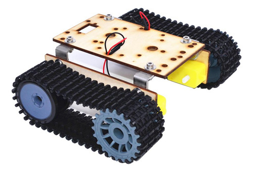 De Orugas De Aleación De Chasis De Coche Diy Buliding Robot