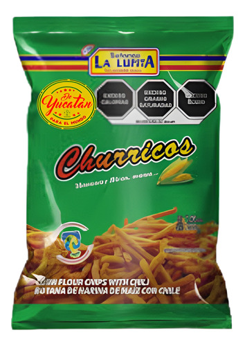 1 Bolsa De Churricos La Lupita De 200g