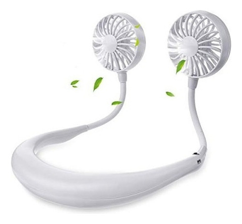 Mini Ventilador Deportivo De Cuello Plegable Recargable Usb