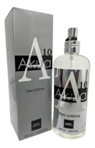 Perfume Deo Colônia Akua 10 260 Ml Europarfum