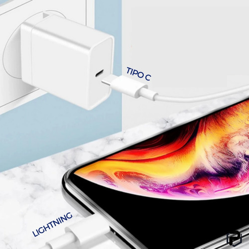 Cabo Usb C Lightning 20w Turbo P/ iPhone 11 12 13 14 Pro Max