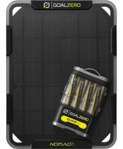 Kit Solar Nomad 5 Portatil Usb Baterías Recargable 2500