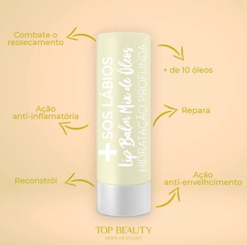 Kit Com 4 Sos Labios Top Beauty
