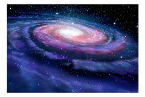Painel Adesivo De Parede - Galáxia - Universo - 1058pnp Cor Colorido