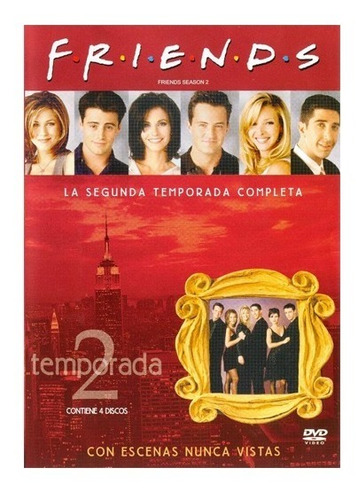 Dvd Friends Segunda Temporada (4 Discos)