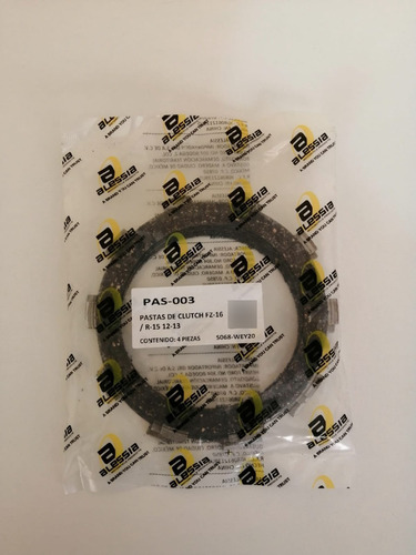 Pastas De Clutch Fz-16/ R-15