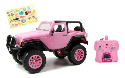 Girlmazing 1:16 Jeep Wrangler Pink Rc Radio Control Cars