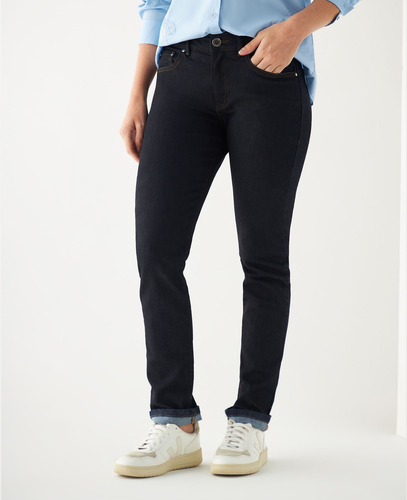 Jean Skinny Fit Esprit 671f003 Azul Prusia Oscuro