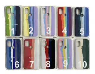 Funda Silicona Silicone Case Multicolor Para Xiaomi Note 8