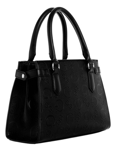Bolsa Guess Factory Aa959006-bla Acabado de los herrajes Níquel Color Negro Correa de hombro Negro Diseño de la tela Lisa