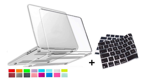 Case Macbook Retina Pro /touch Ba /air 13 + Protetor Teclado