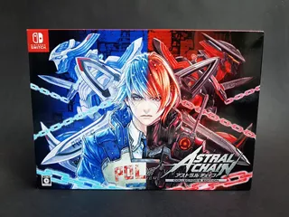 Astral Chain Collector's Edition Nintendo Switch (abierto)