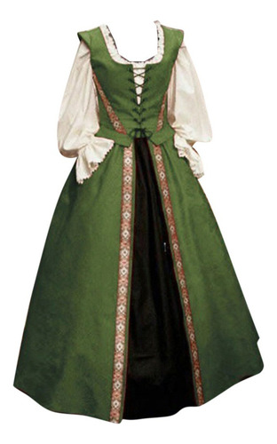 Vestido De Fiesta Para Mujer, Estilo Gótico, Retro, Estampad
