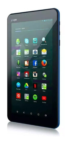 Tablet Zen 3g 7  X View 8gb Android 6 Microsd H/32 Gb Azul