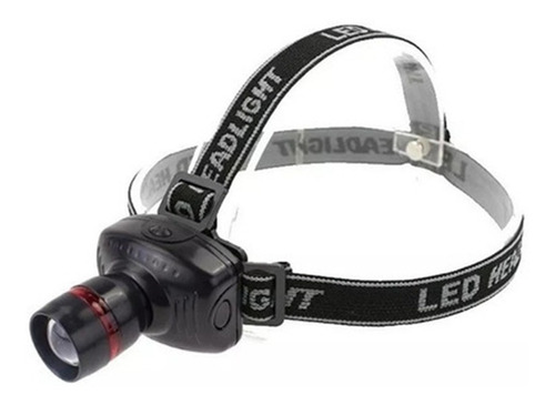 Linterna Minero Luz Led Cabeza Vincha 1 Led Zoom 