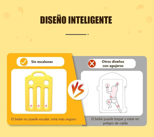 Corral Para Bebé Con 10+2 Paneles Con Aro De Basket Y Tapete