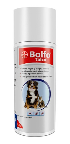 Bolfo Talco Para Pulgas 100 Gramos