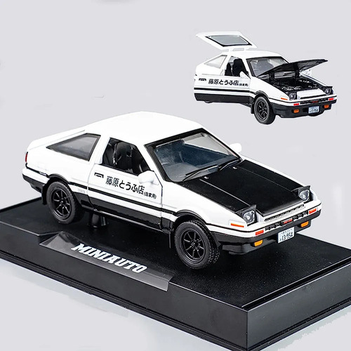 Carro A Escala Toyota Trueno Escala 1:32 Color Blanco 