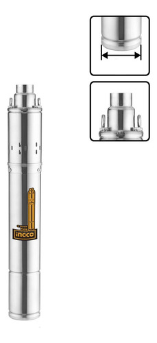 Bomba Sumergible 370w 0.5 Hp Tipo Gusano Ingco Swp3701