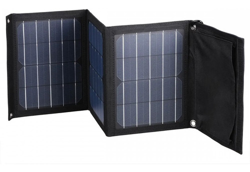 Cargador Portatil Con Paneles Solares Dos Salidas Usb 22w