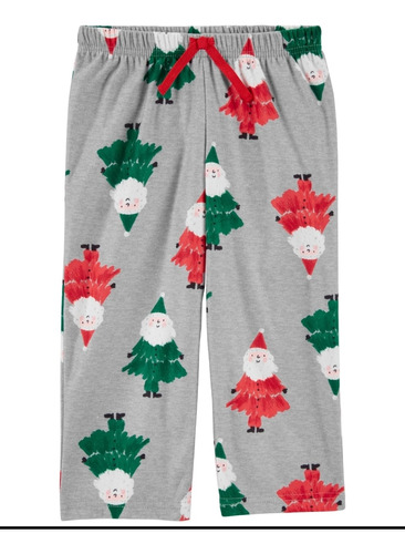 Pantalón Navideño De Pijama Importado Marca Carters. Talla 4