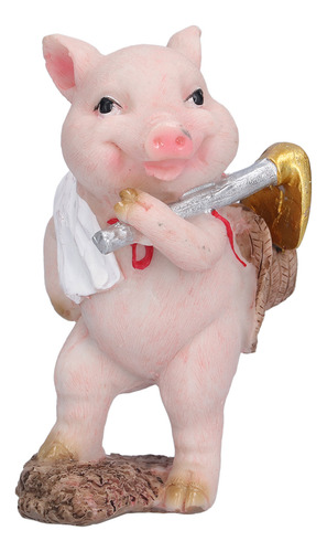 Estatuas De Esculturas De Animales De Granja, Linda Imagen E