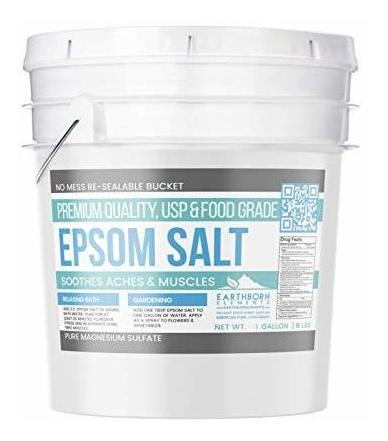 Sal De Epsom Sulfato De Magnesio Riego Solucion Natural La